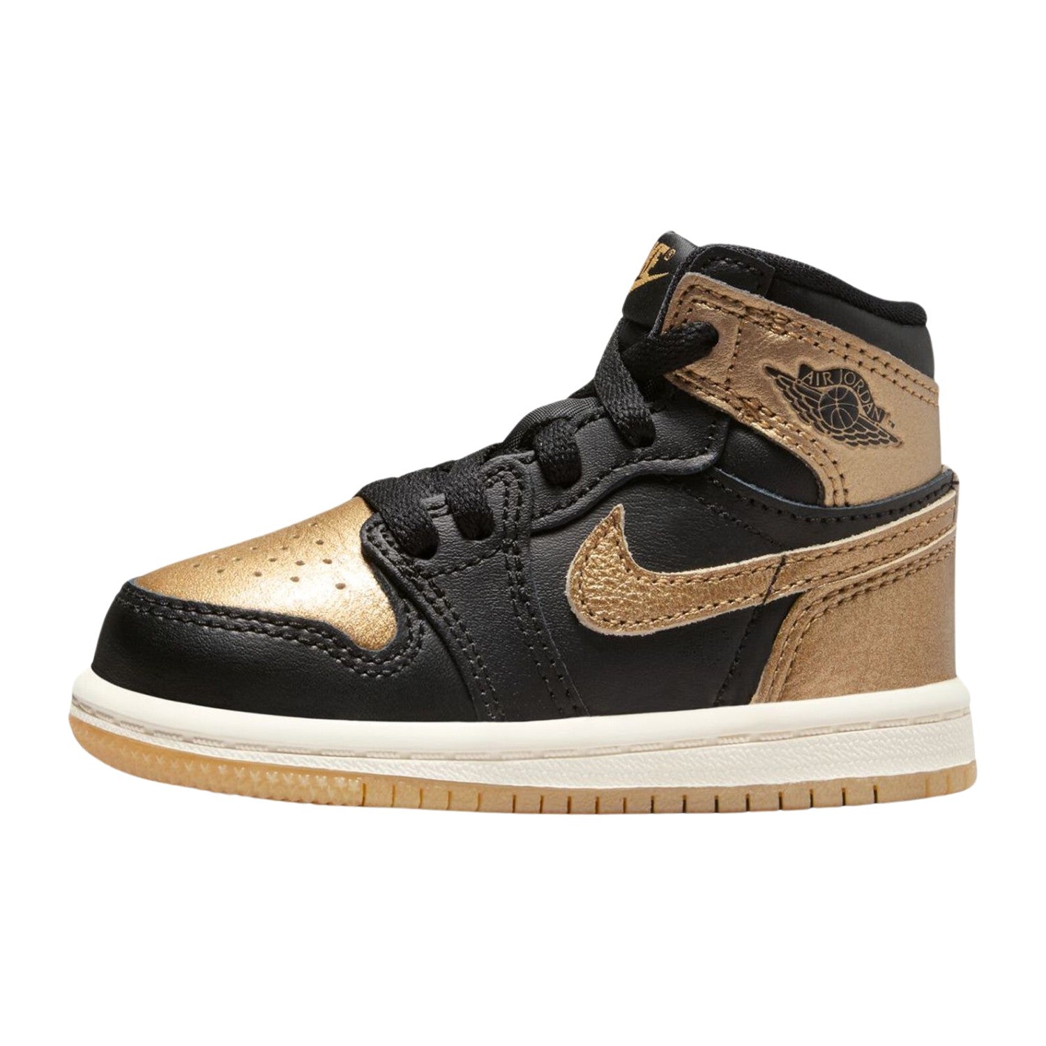 Jordan 1 Retro High Og (Td) "Black Metallic Gold" Toddlers Style : Fd1413