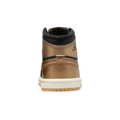 Jordan 1 Retro High Og (Td) "Black Metallic Gold" Toddlers Style : Fd1413