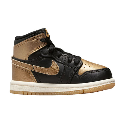 Jordan 1 Retro High Og (Td) "Black Metallic Gold" Toddlers Style : Fd1413