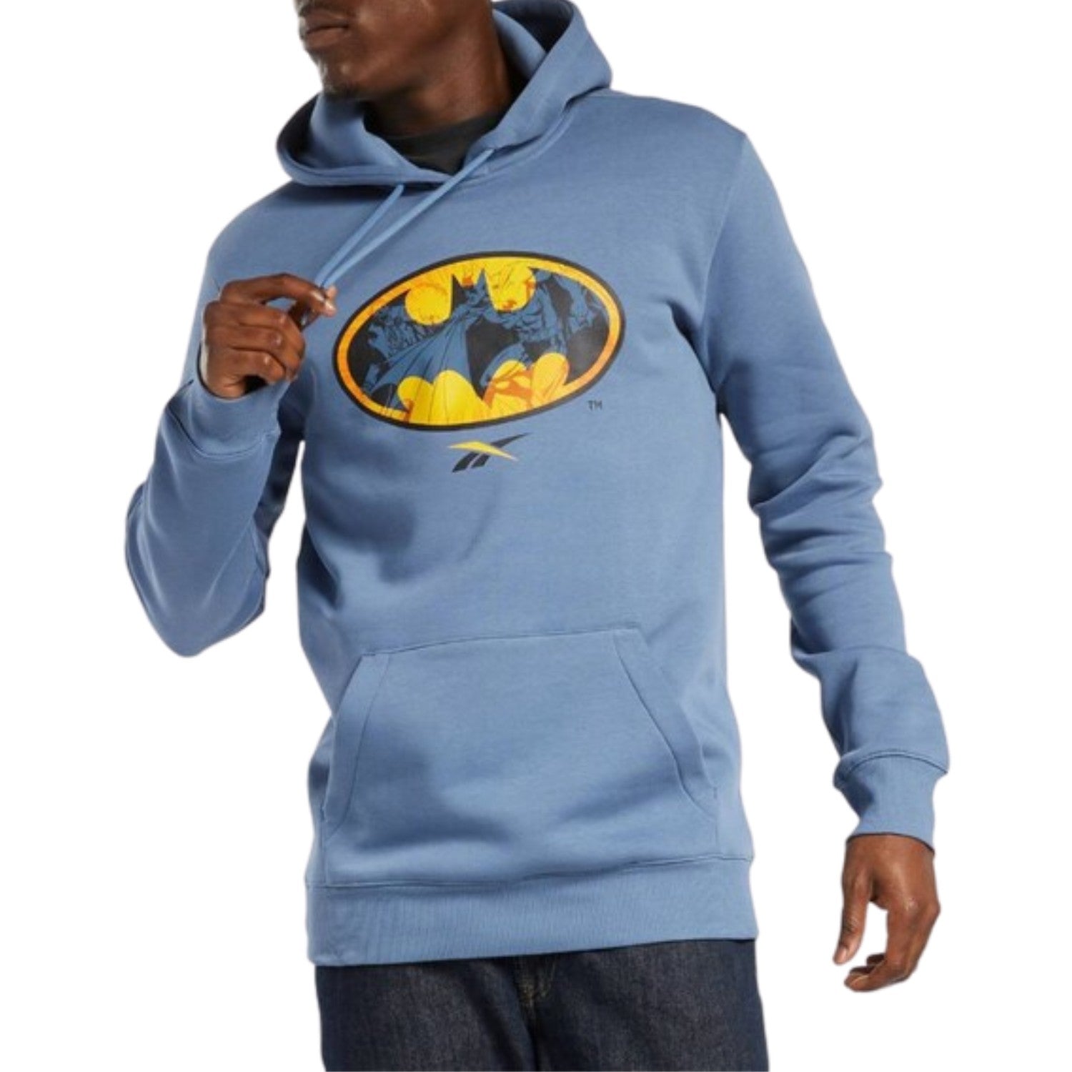 Reebok Dc X Rbk Batman Hoodie Mens Style : Ib5817