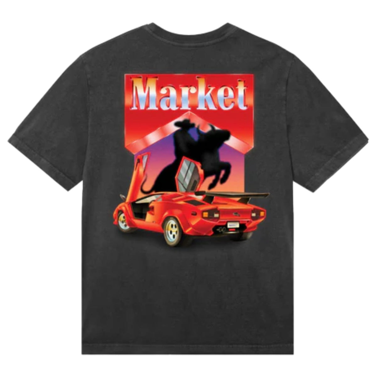 Market Bullrider T-shirt Mens Style : 399001939