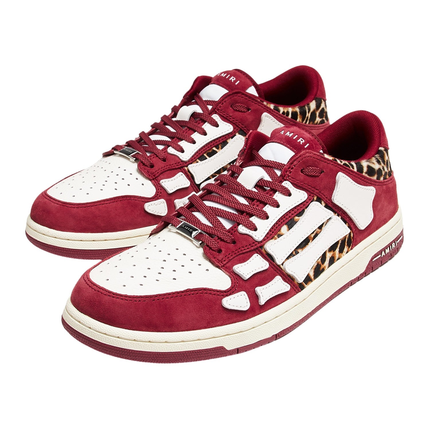 Amiri Leopard Skel Top Low Mens Style : Amfosr1057