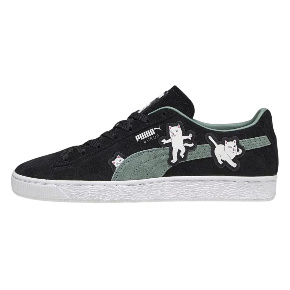 Puma Suede Black Ripndip Mens Style : 393872