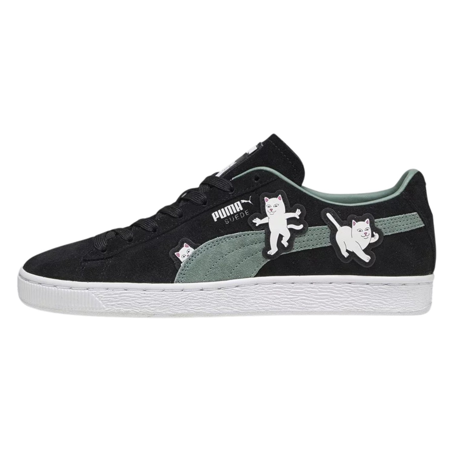 Puma Suede Black Ripndip Mens Style : 393872