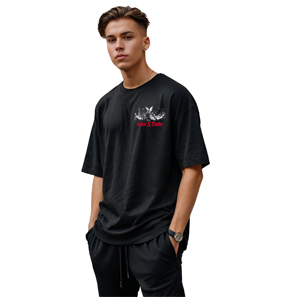Rebel X Code Skyline Requiem Tee Mens Style : RXCBASTBG015