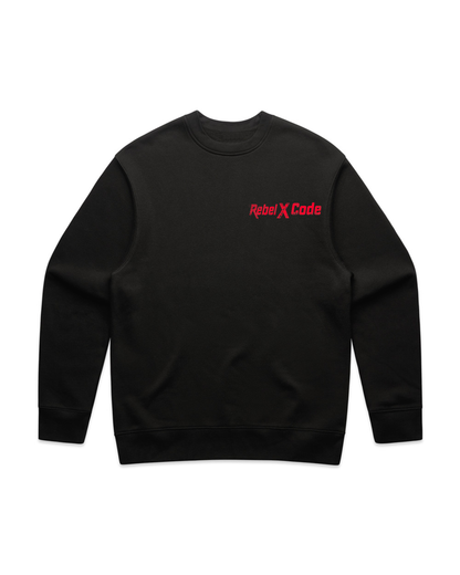 Rebel X Code Dreadlocked Aura Crewneck Mens Style : Rxccrw003