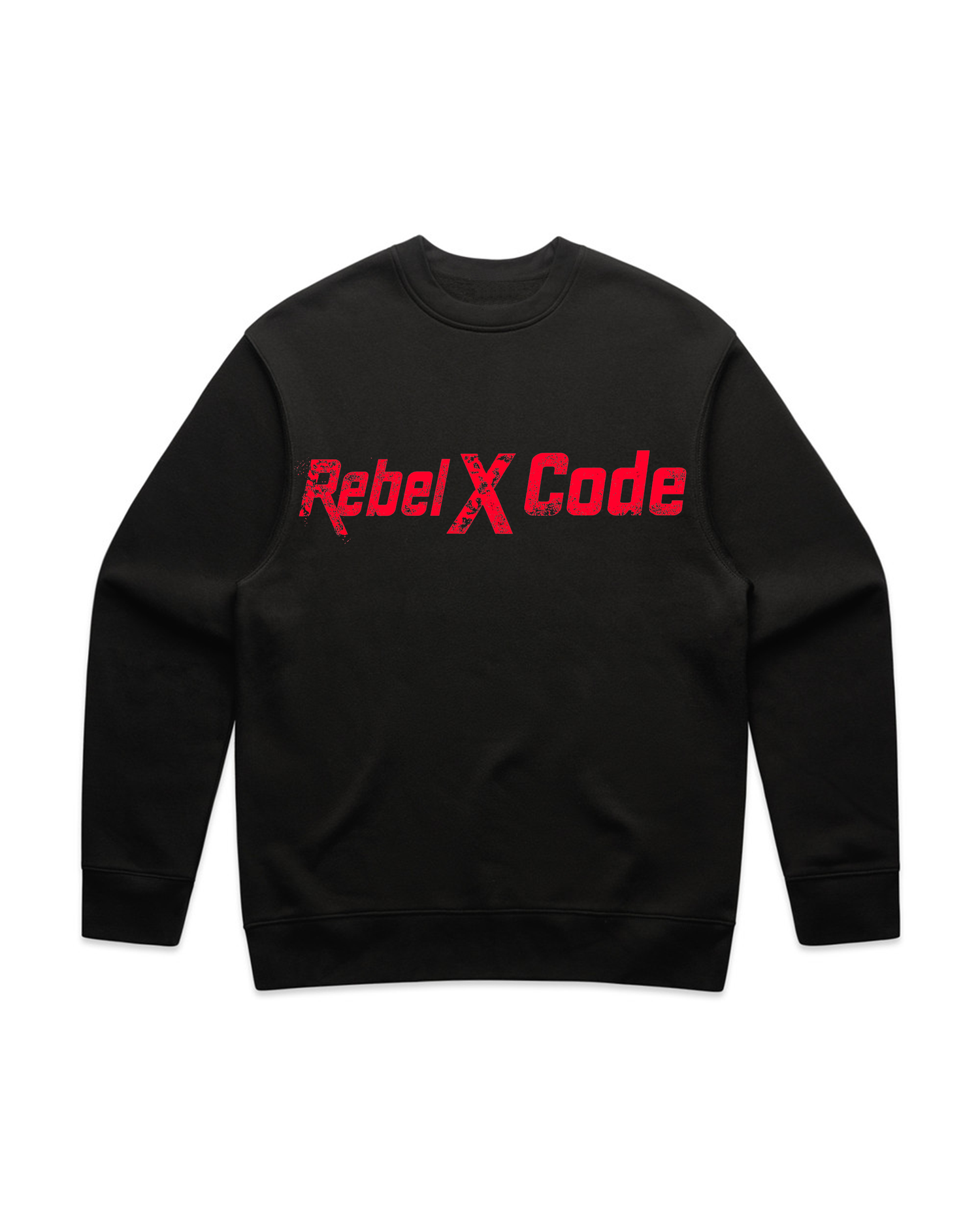 Rebel X Code Explosive Warrior Crewneck Mens Style : Rxccrw014