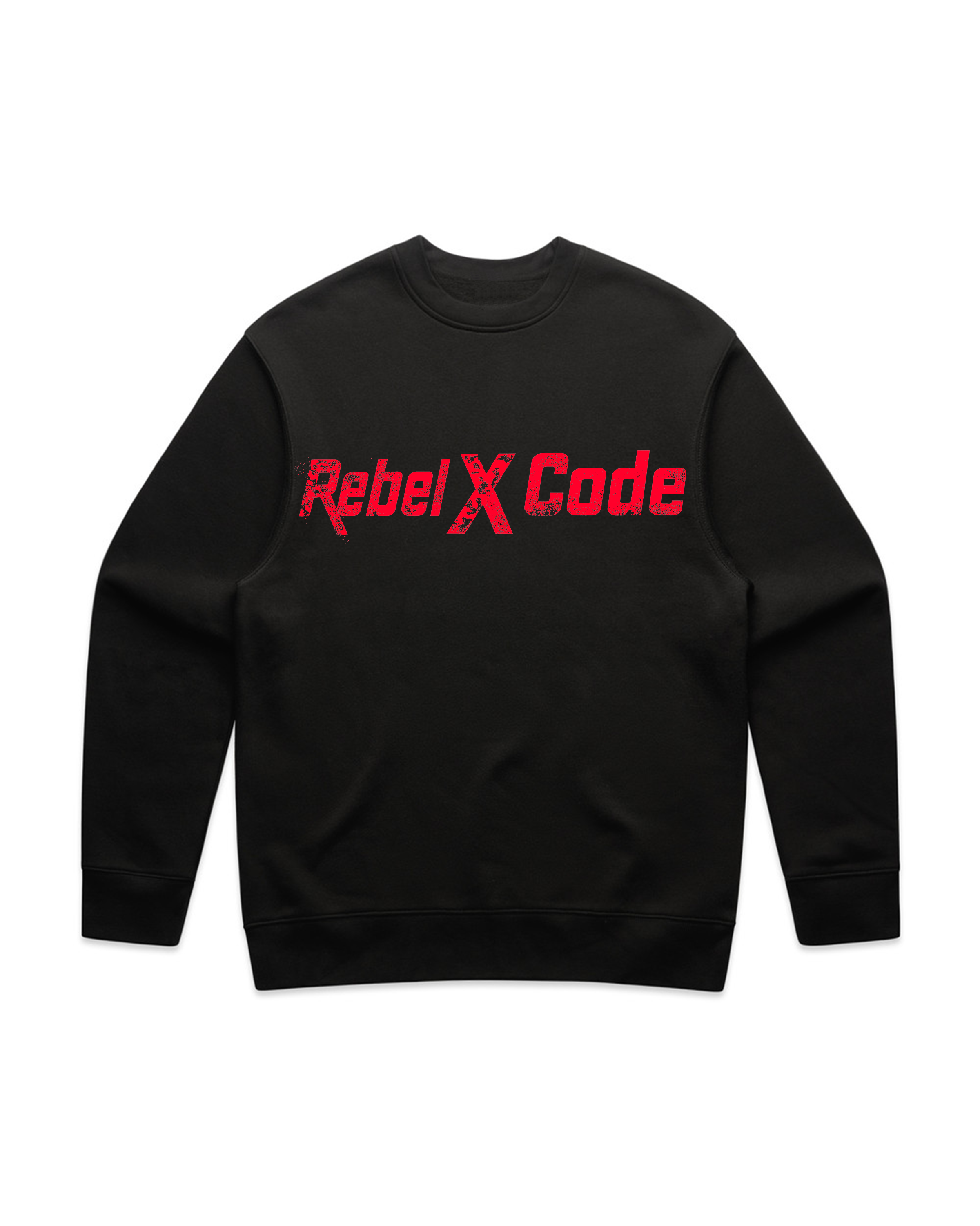 Rebel X Code Explosive Warrior Crewneck Mens Style : Rxccrw014