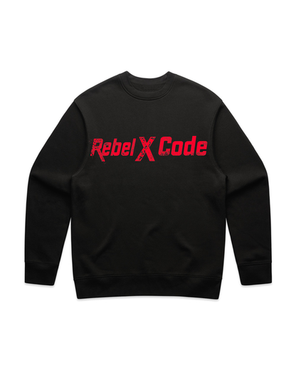 Rebel X Code Explosive Warrior Crewneck Mens Style : Rxccrw014