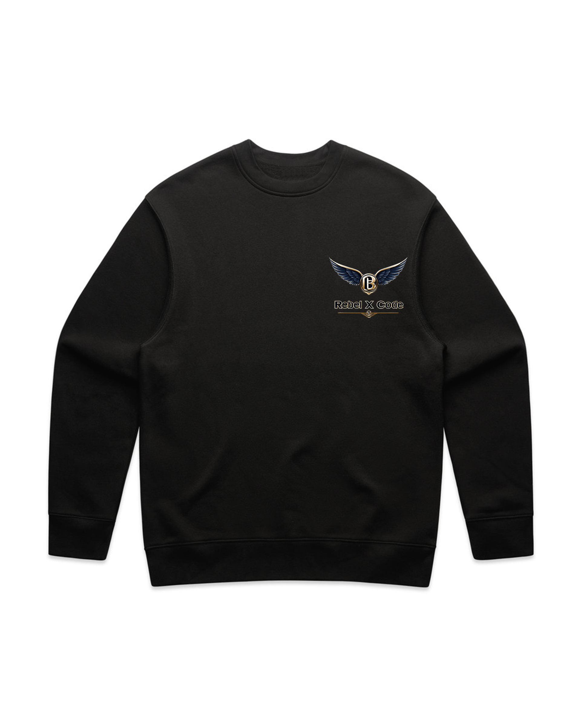 Rebel X Code Soaring Emblem Crewneck Mens Style : Rxccrw019