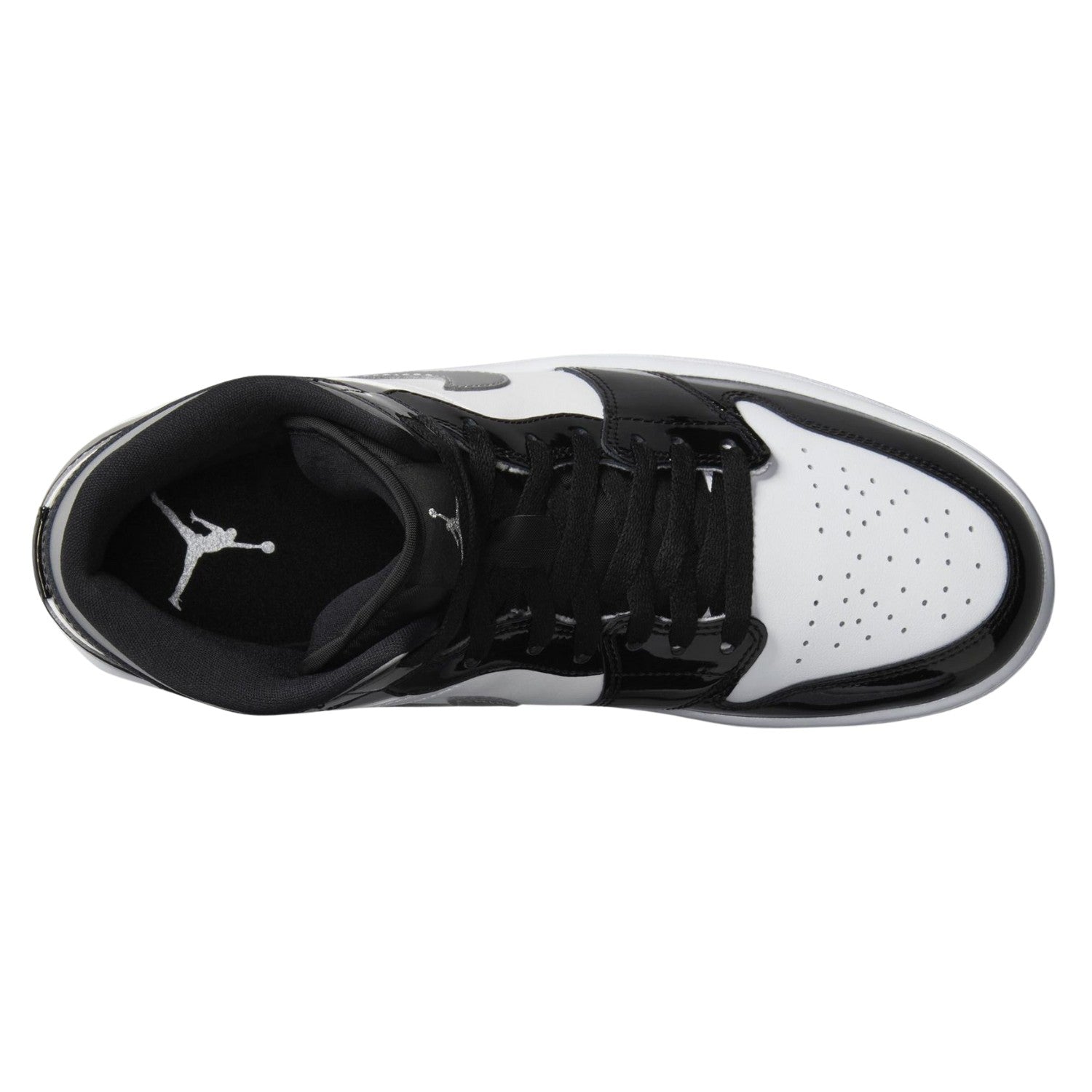 Jordan 1 Mid Se "Patent Black" Mens Style : Hv0789