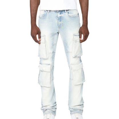 Smoke Rise Cargo Fashion Jeans Mens Style : Jp25143