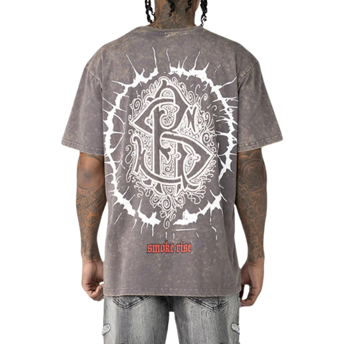 Smoke Rise Fashion T-shirt Mens Style : Kt25159