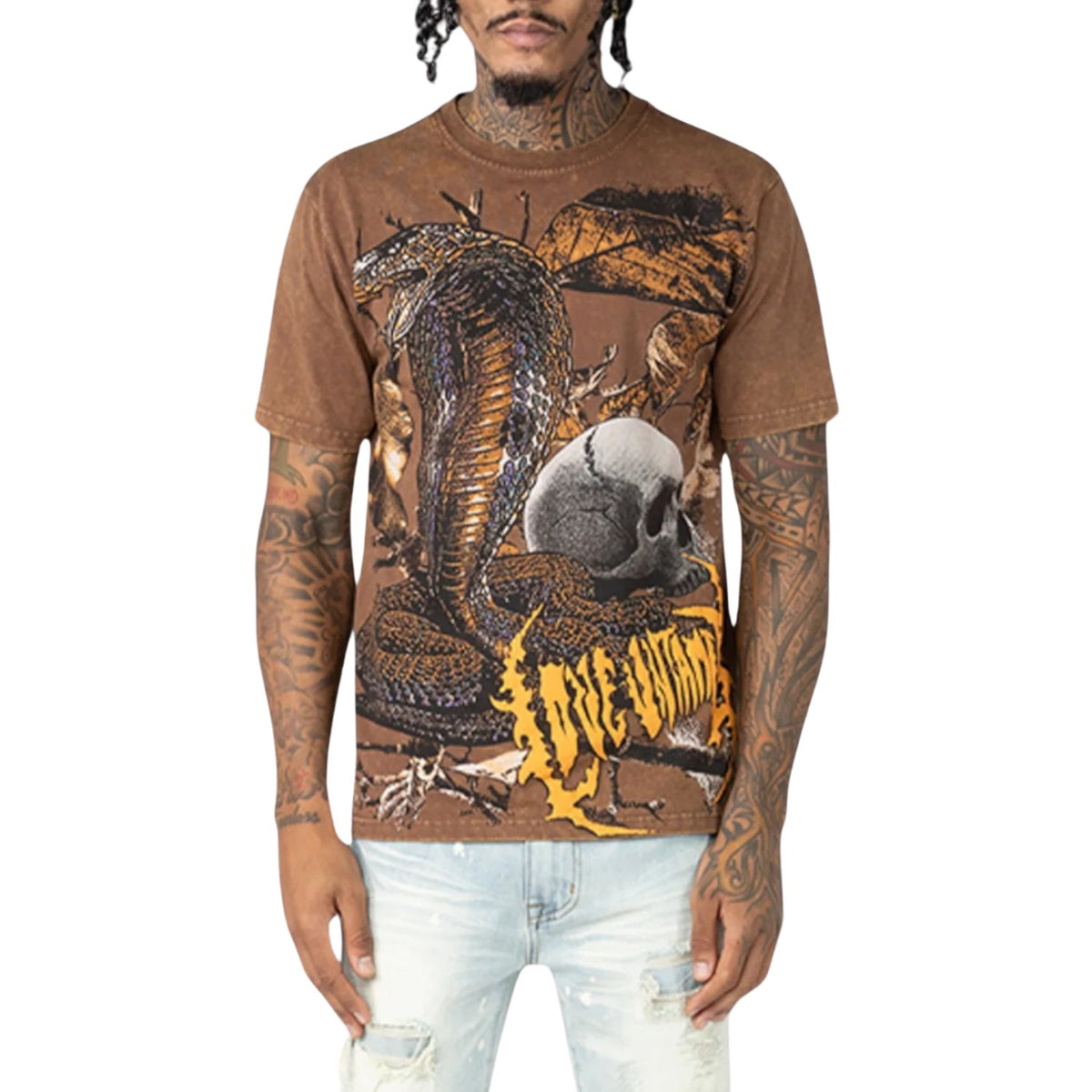 Smoke Rise Graphic Ss Tee Mens Style : Kt25162