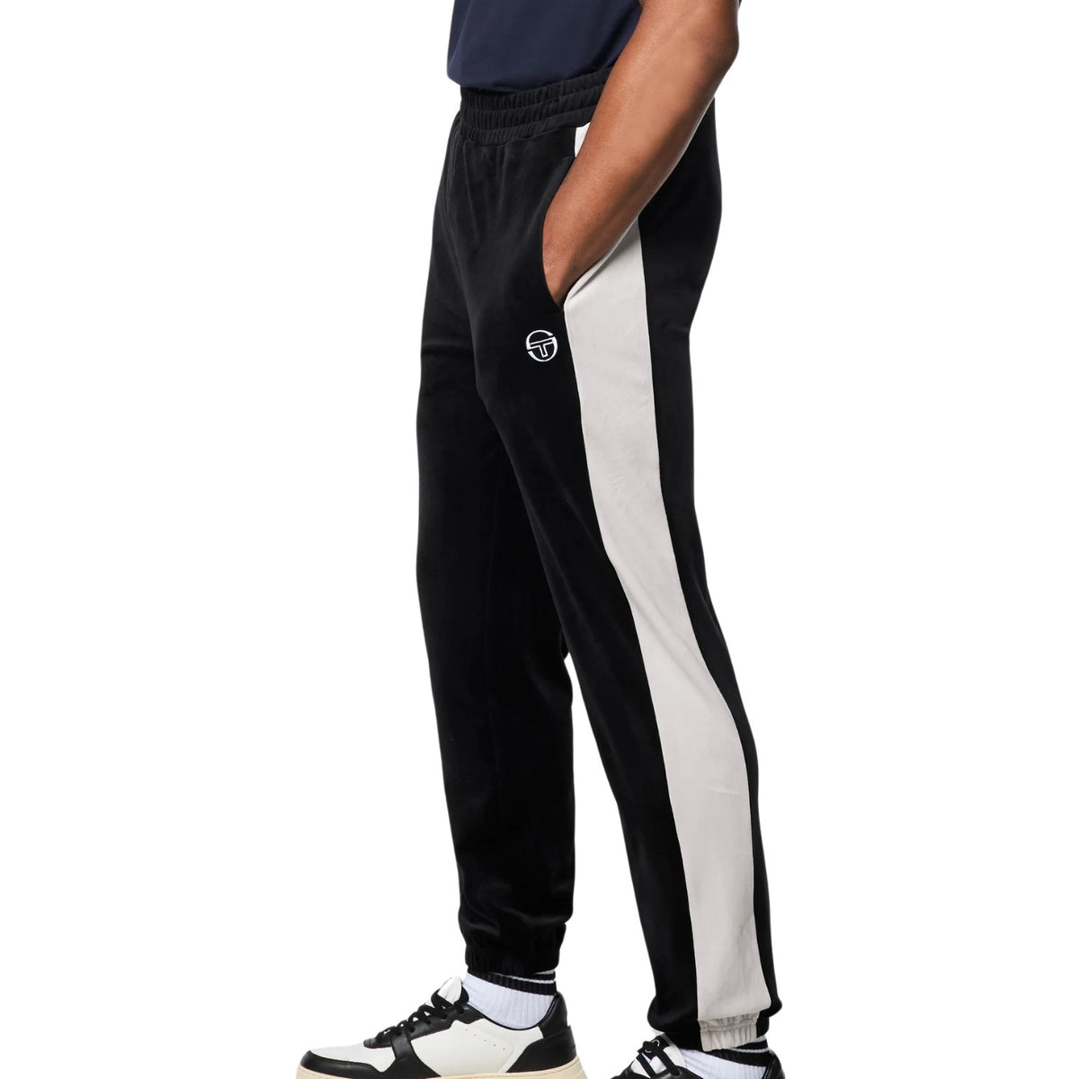 Sergio Tacchini Cielo Velour Track Pant Mens Style : Sts25m51132