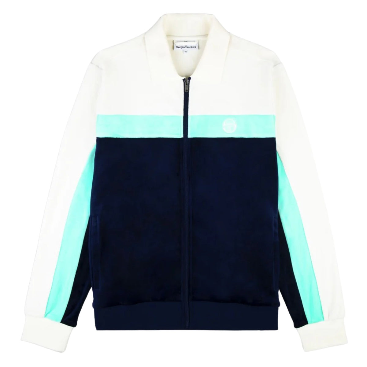 Sergio Tacchini Lazaro Velour Track Jacket Mens Style : Sts25m51135