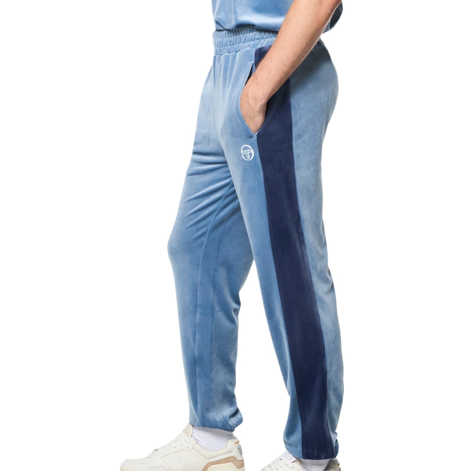Sergio Tacchini Cielo Velour Track Pant Mens Style : Sts25m51132