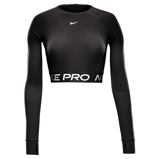 Nike  Pro Women's Dri-fit Cropped Long-sleeve Top Womens Style : Fv5484
