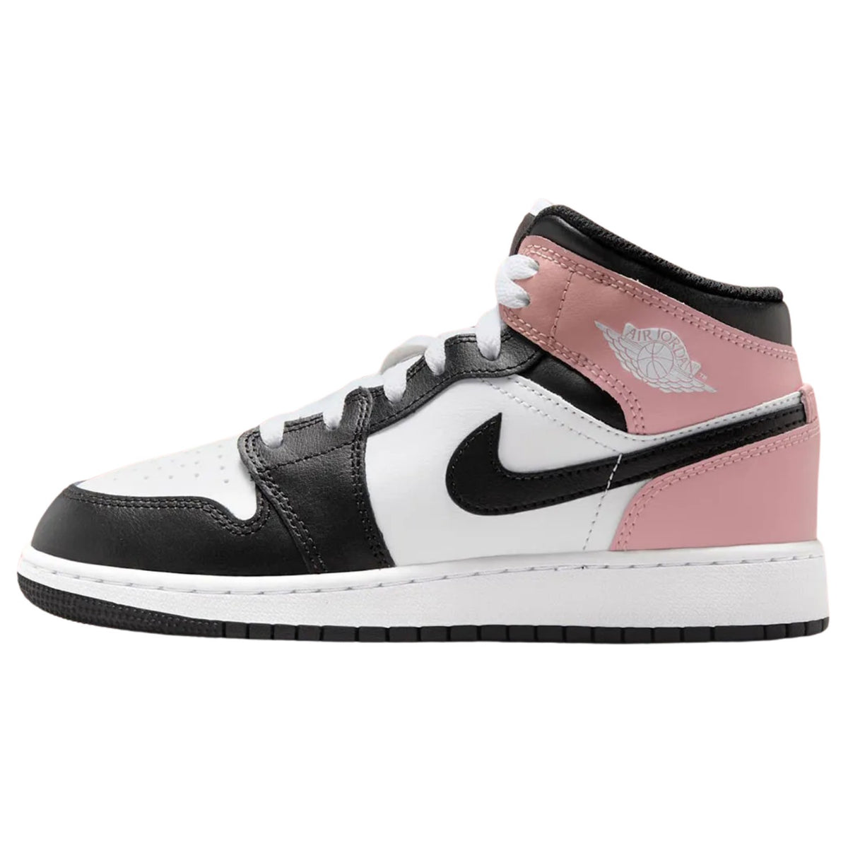 Jordan 1 Mid (Gs) "Rust Pink" Big Kids Style : Dq8423