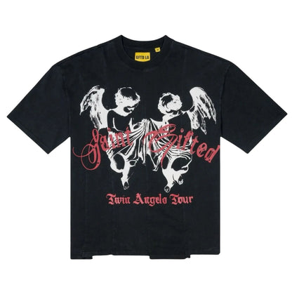 Gftd La Angel Tour Tee Mens Style : Gftss25-4