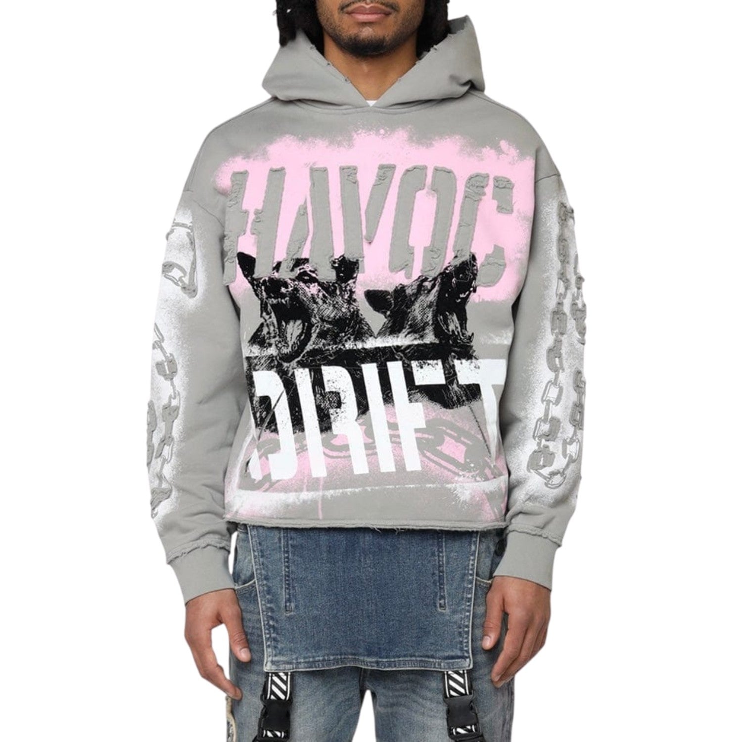 Smoke Rise Havoc Fleece Hoodie Mens Style : Fo25558