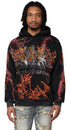 Smoke Rise Paradise Fleece 2fer Hoodie Mens Style : Fo25567
