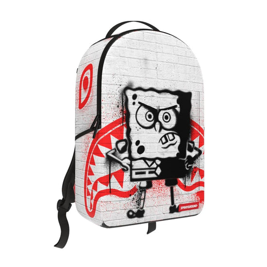 Sprayground Bob Stencil Wall Dlxr Backpack Unisex Style : 910b7327nsz