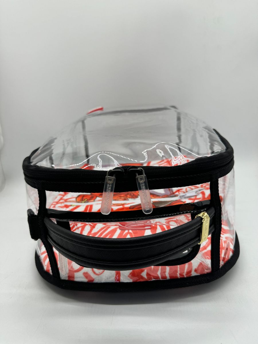 Sprayground Bear Grills Dlx Clear Backpack Unisex Style : 910b7768nsz