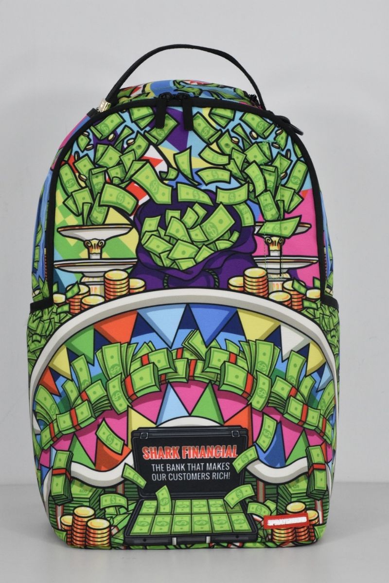 Sprayground Mind Trip Bank Dlxr Backpack Unisex Style : 910b7538nsz