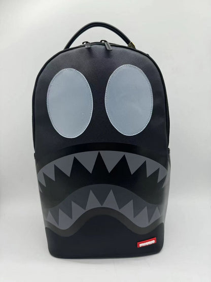 Sprayground Black Removable Eyes Dlxsv Backpack Unisex Style : 910b7556nsz