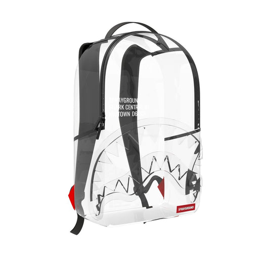 Sprayground Shark Central Clear Dlx Backpack Unisex Style : 910b7752nsz