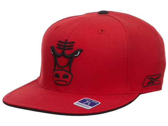 Reebok Chicago Bulls Fitted Hat Mens Style : Hat163