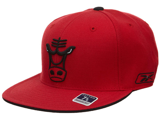 Reebok Chicago Bulls Fitted Hat Mens Style : Hat176