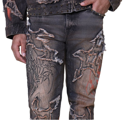 Smoke Rise Ascended Jeans Mens Style : Jp25647
