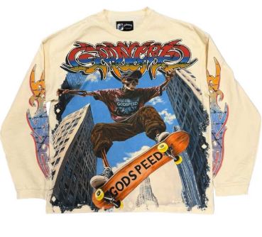 God Speed Ollie Ls T-shirt  Mens Style : Gs-olst