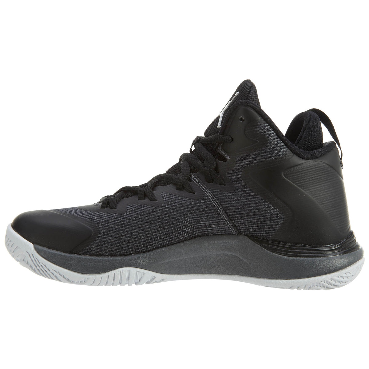 Nike Jordan Super Fly 3 Black Grey Youths Trainers  Boys / Girls Style :684936