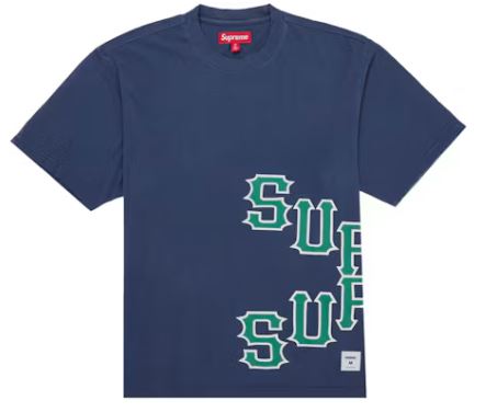 Supreme Cracked Logo S/s Tee Mens Style : Ss26kn59