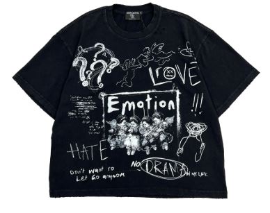 Mixed Emotion Chaos Tee Mens Style : Mix-ct
