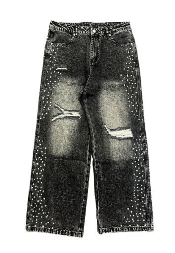 Mixed Emotion Stone Baggy Pants Mens Style : Mix-sbp
