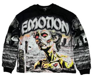 Mixed Emotion Tombstone Long Sleeve Tee Mens Style : Mix-tslst