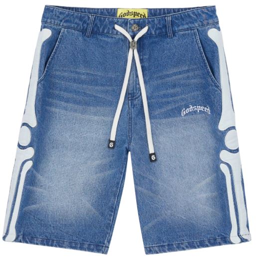God Speed Femur Denim Shorts Mens Style : Gs-fds