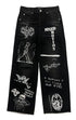 Mixed Emotion Canvas Denim Jeans Mens Style : Mix-cdj