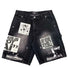 Mixed Emotion Ai Denim Shorts Mens Style : Mix-aids
