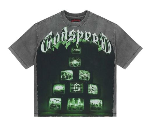 God Speed Overstimulation Tee Mens Style : Gs-ost