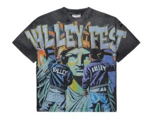 Vale Forever Bling Graffiti Tee Mens Style : Vale-bgt
