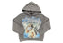 Mixed Emotion Rhinestone Hoodie Mens Style : Mix-rh