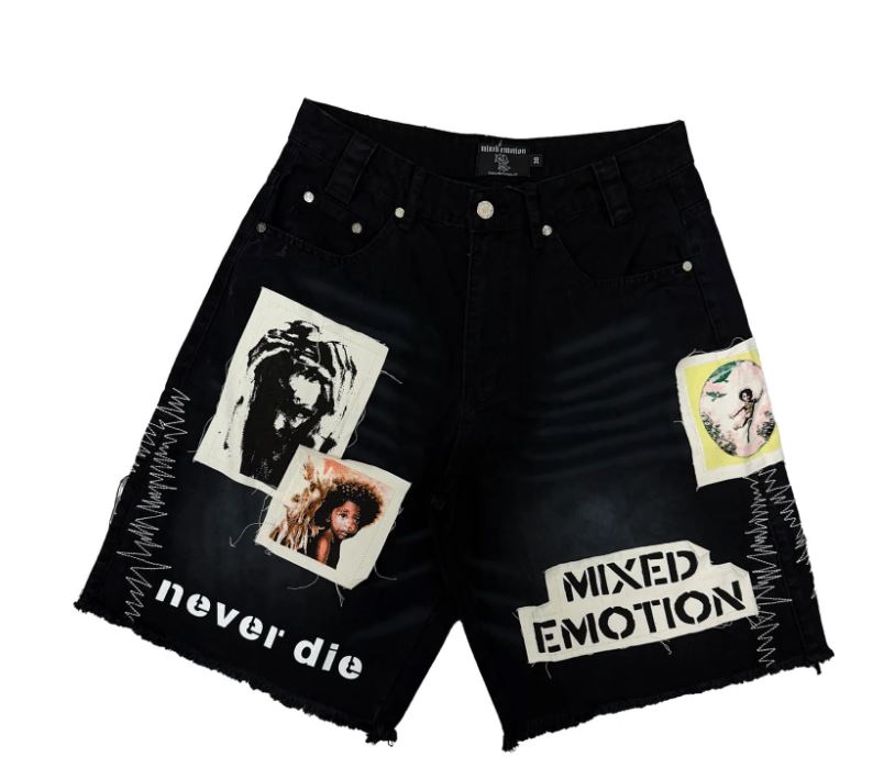 Mixed Emotion Chaos Carpenter Shorts Mens Style : Mix-ccs