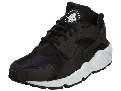 Nike Air Huarache Run Shoes Black/Black Womens Style :634835