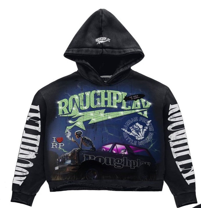 Rough Play Alone Hoodie Mens Style : Rp-ah