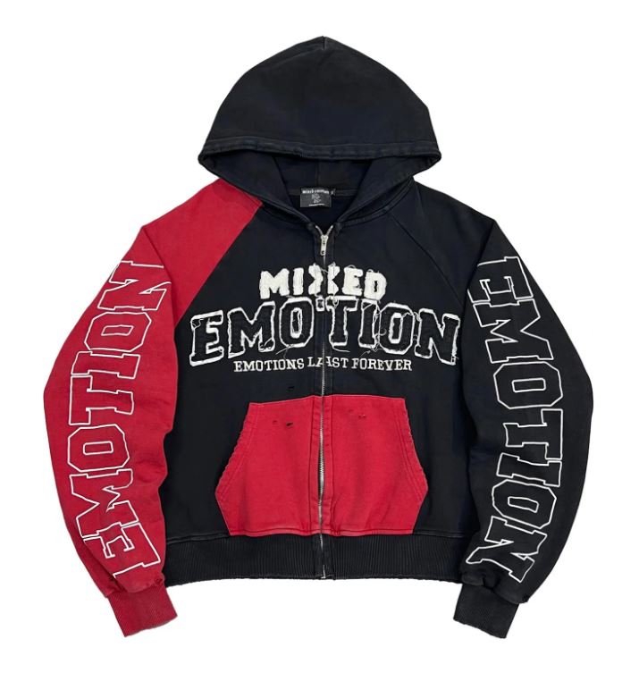 Mixed Emotion Split Decision Hoodie Mens Style : Mix-sdh
